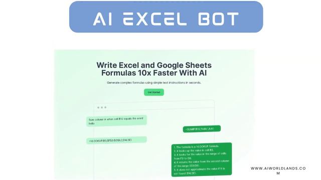 8 Best AI Tools for Excel in 2023 Free + Paid || AI Worldlands