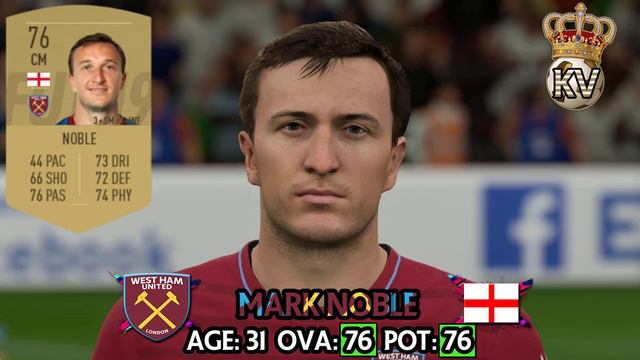 ⚽FIFA 19⚽ REAL FACES/CARAS WEST HAM UNITED [1080p] FT Arnautovic, Lanzini, Chicharito