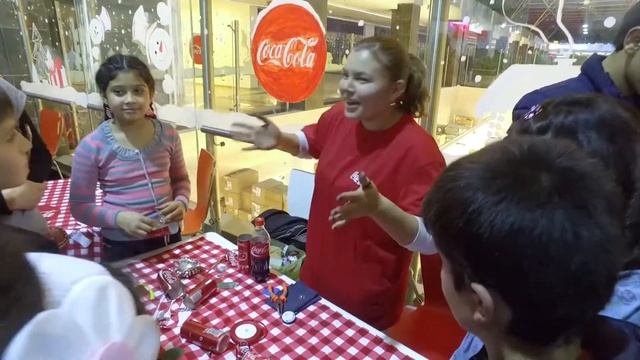 Видео-отчёт мероприятия проведённого компанией Coca Cola в Душанбе