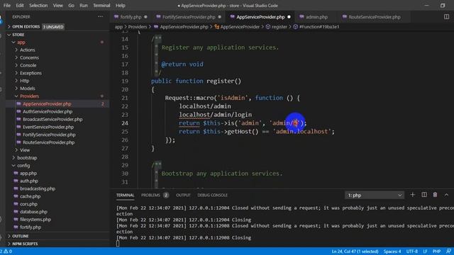 PalLancer Laravel Meeting 2021-02-22