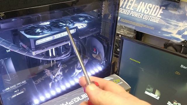 Как нагревается в играх Palit GeForce RTX 4070 Ti SUPER 16Gb GAMINGPRO в зеркальной сборке ПК?