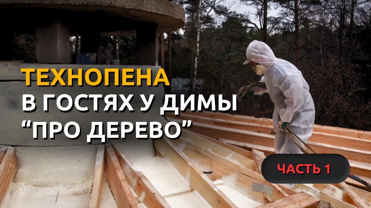 Строители деревянных домов выбирают ППУ. Часть 1. Про Дерево.