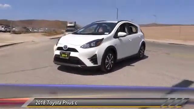 2018 Toyota Prius c HEMET BEAUMONT MENIFEE PERRIS LAKE ELSINORE MURRIETA T180072