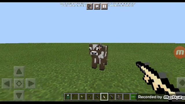 Сделал свой мод про оружие для майнкрафт пе!