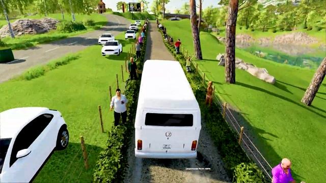 TRANSPORTING SMART VANS AND MINI CARS WITH RENAULT MAGNUM TRUCK - Farming Simulator 22