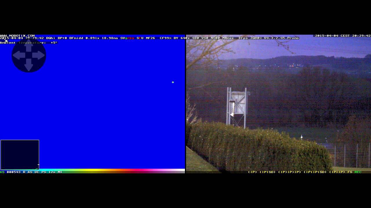 MOBOTIX M15-Thermal - пожар