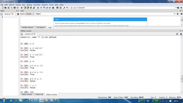 06  Data Science With Python Tutorial Boolean Operators