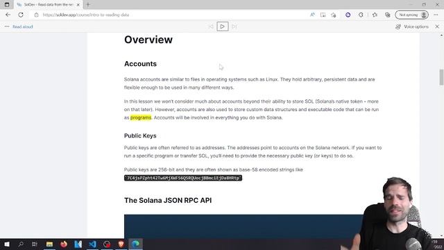How To Read Data From The Network [Solana Development Course: Module 1, Part 1] - Aug 1st '22