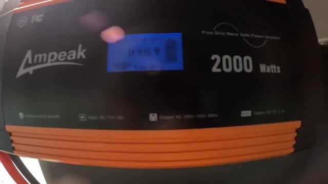 Ampeak 2000 Watt Pure Sine Wave Power Inverter! How Much Can It Handle