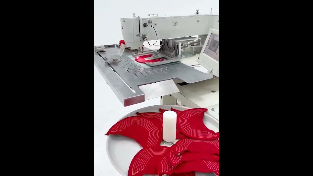 Autosew ASM-3020G-PM швейный автомат программируемой строчки для отстрочки козырька кепки