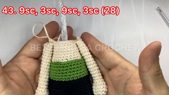 ZORO Amigurumi 2/3 (SUBS????) #onepiece #zorocrochet #zoroanime
