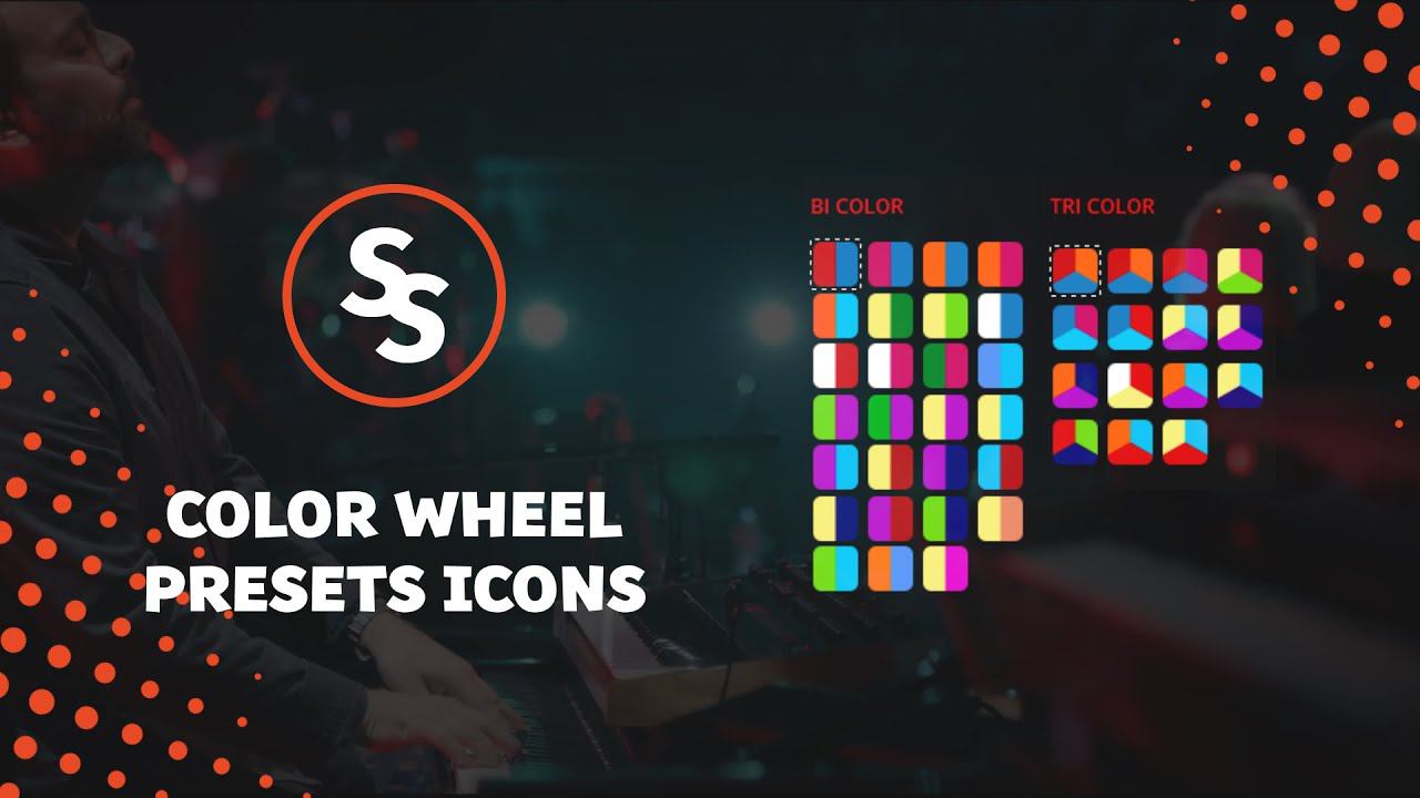 Color Wheel Presets Icons -  Набор цветных иконок SunliteTuts