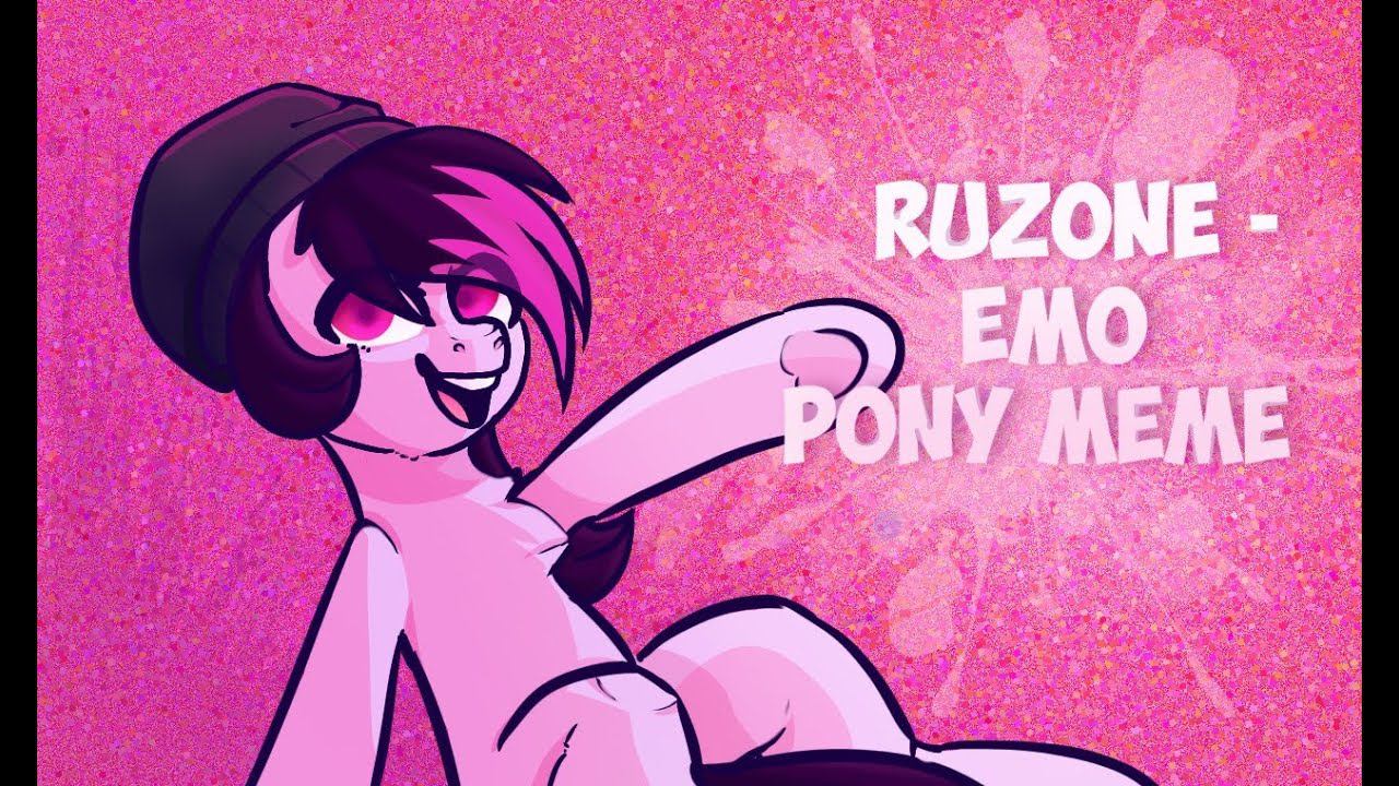 RuZone - Emo pony meme animation