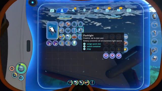 Craft a Repair tool in Subnautica