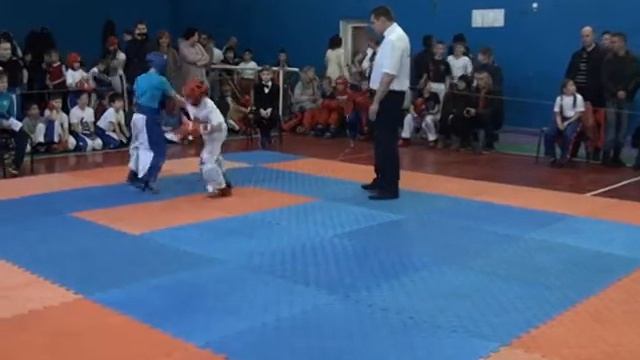 Перваков Никита 2.1 ЛАЙТ 14.02.16 Чемпионат и Первенство г.Севастополь по кикбоксингу WAKO