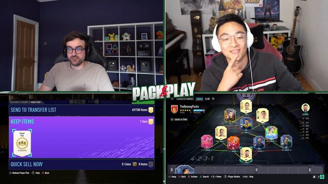 DESTROYING MY CLUB FOR CONTENT!!! Fifa 21 Pack And Play
