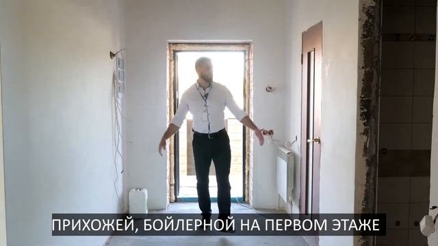 Обзор двухэтажного дома из кирпича в г.Стерлитамак.