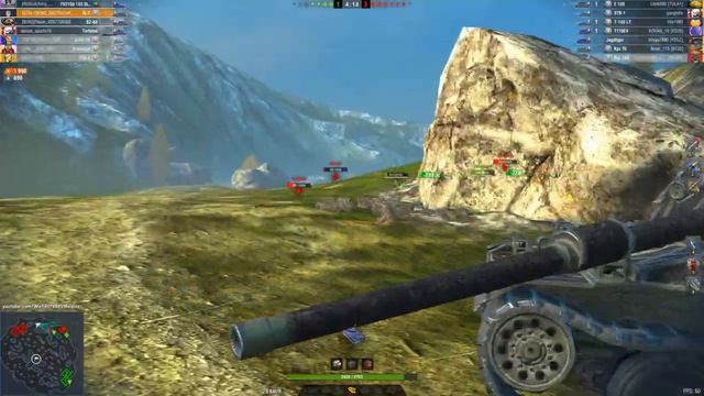 AMX 50 B, IS-7 & FV215b 183 • WoT Blitz Gameplay