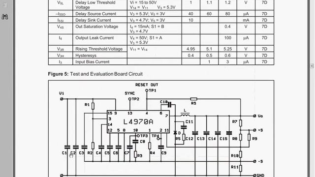 L4970A hacheur abaisseur stepdown 5V1 10Ampères