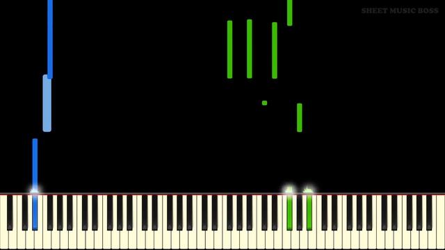 C418 - Beginning (from Minecraft) - Piano Tutorial