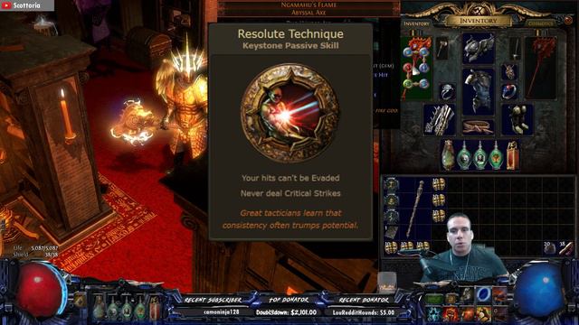 3.3 Critical Multiplier, Elemental Overload, and Resolute Technique | PATH OF EXILE
