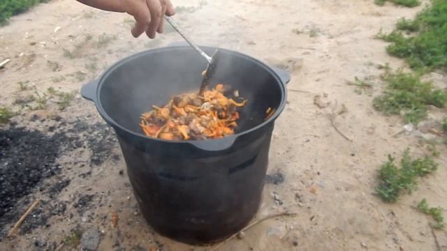 Казанда лагман ашы  пешеру.