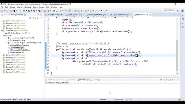 CTS Ro Seminar Design Patterns - Flyweight