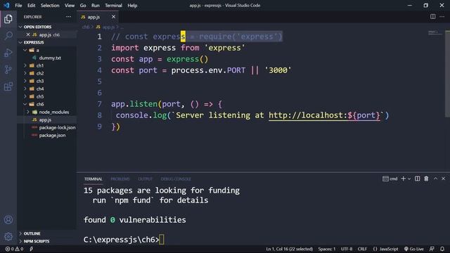 Router in Express JS (Hindi)