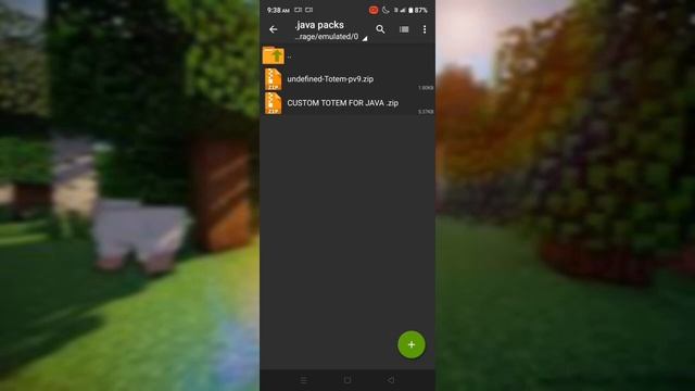 Make Custom Totem of undying in Java edition/ PojavLauncher | How to Make custom totem In JavaEdito