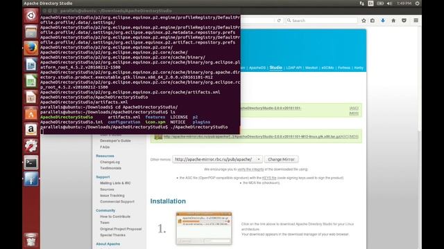 [Apache Directory] Installation on Ubuntu