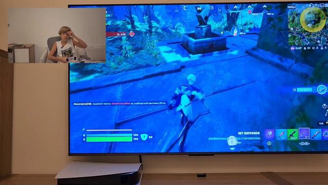 Показал другу где найти снайперскую винтовку в FORTNITE!