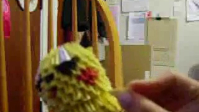 3D Origami (Котенок 2)