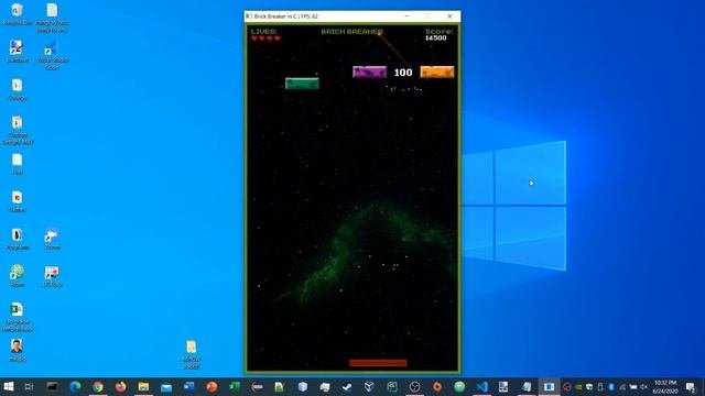 Brick Breaker in C with SDL