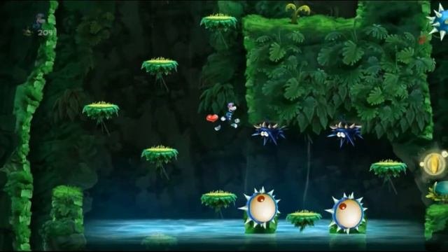 Прохождение Rayman Origins  - ТАРАБАРСКИЕ ДЖУНГЛИ все уровни подряд