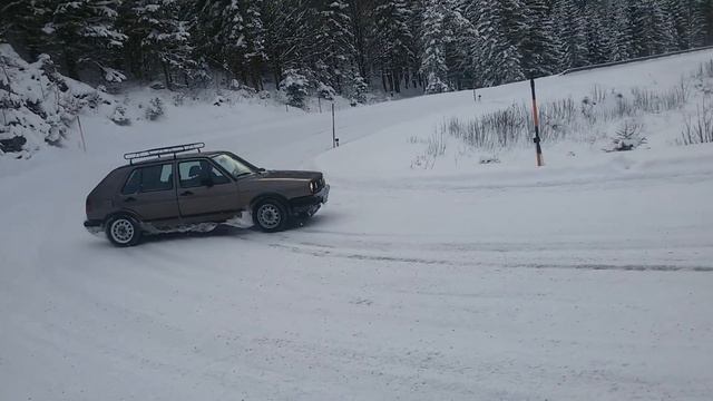 Golf 2 syncro drift