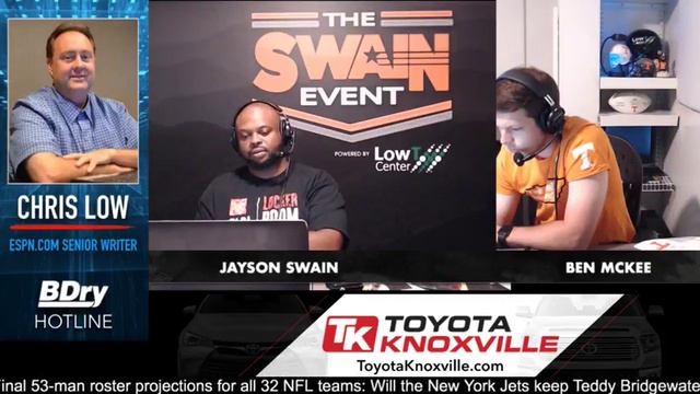 Swain Event TV driven by Toyota Knoxville.