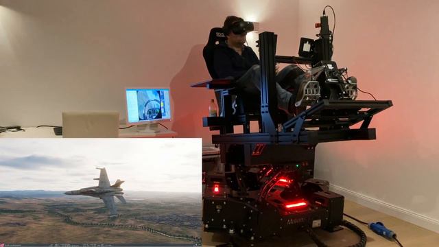 6DOF Plug & Play Motion Platform @DCS_Basic Flight Manoeuvres