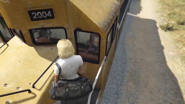 ШОК!МАШИНИСТ ВЫПРЫГНУЛ ИЗ ПОЕЗДА!(GTA 5 ONLINE)