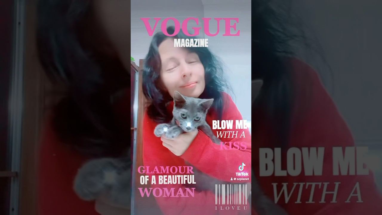 Гламурный Котик! Журнал Vogue  Фильтр