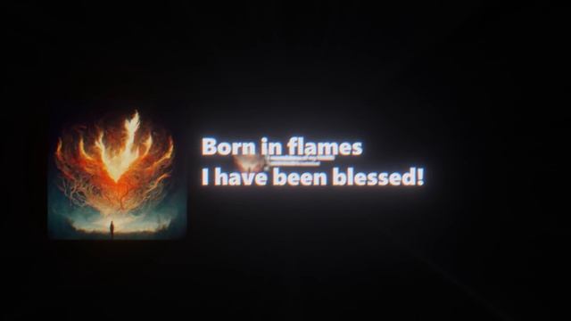 Bury The Light but every lyric is a AI generated image (Vergil Status)