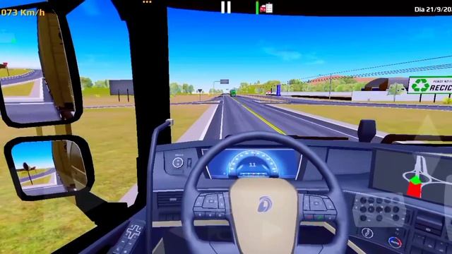 World Truck Driving Simulator - Simulando no Volvo FH-21