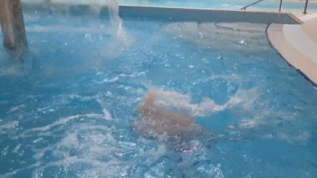 Кувырок под водой