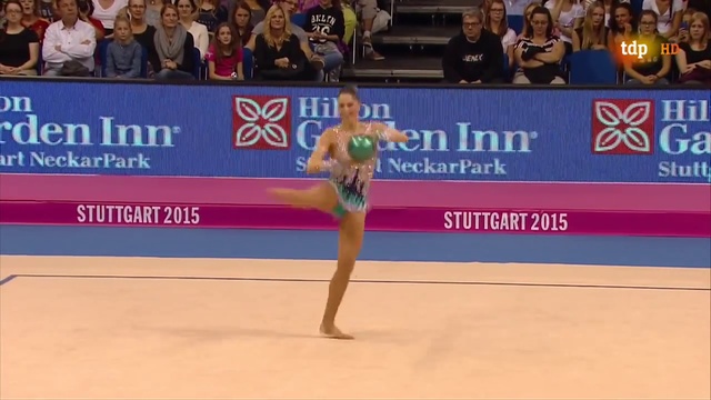 Carolina Rodríguez. 2015 World Championships. AA. Ball