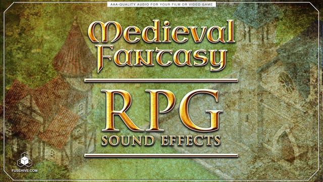 Medieval Fantasy RPG Sound Effects Library - Role Playing Game Royalty Free SFX Audio Pack Download