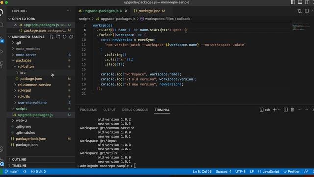 JS Tutorial: Setup and manage monorepo with NPM Workspace and Git Submodule