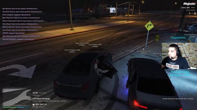 STREAM GTA 5 RP majestic server 1 Качаем закладки