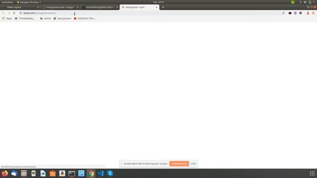 6. Connect mongodb to express framework