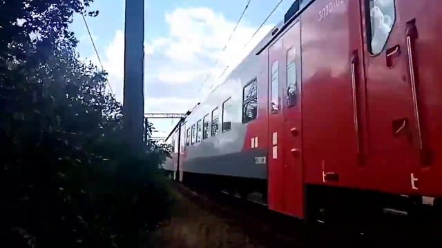 Электропоезд ЭП3Д-0005 сообщением Ростов-Главный - Лихая/Глубокая