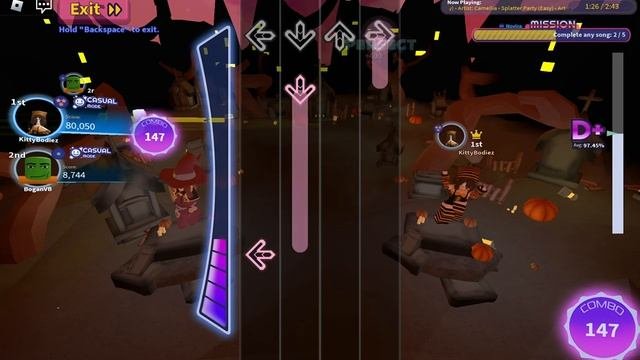 Spooky Special? Playing Splatter Party by Camellia ft. Miku Hatsune Easy w Urmumisdonefoe Bli