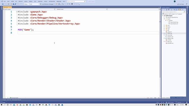 C++ OpenGL Episode 1.8 - Drawing a Triangle